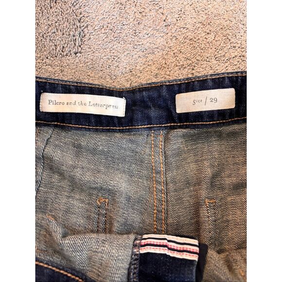 NWOT Anthropologie Pilcro Melanie wide leg crop Jean, Sz 29, $148 E17 - Picture 4 of 7